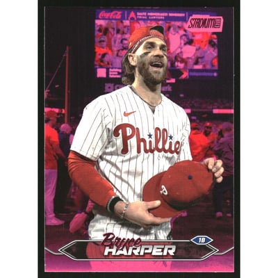 2024 Stadium Club Pink Foil #291 Bryce Harper
