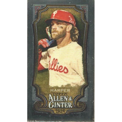 2024 Topps Allen and Ginter Chrome Mini #60 Bryce Harper