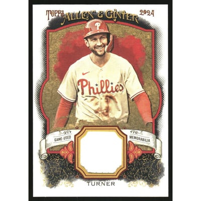 2024 Topps Allen and Ginter Relics #AGRTT Trea Turner A