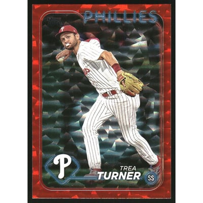 2024 Topps Orange Foil #352 Trea Turner