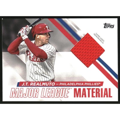 2024 Topps Update Major League Materials #MLMUJTR J.T. Realmuto