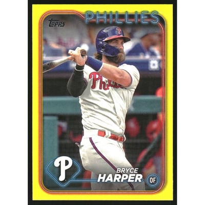 2024 Topps Yellow #200 Bryce Harper