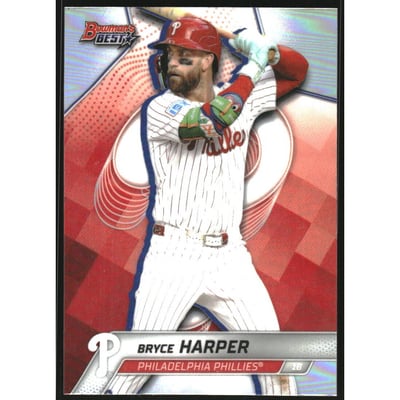 2025 Bowman's Best Refractors #65 Bryce Harper