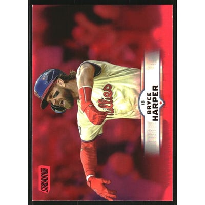 2025 Stadium Club Red #126 Bryce Harper