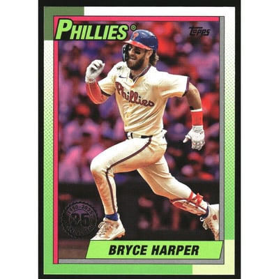 2025 Topps '90 Topps Pink #T9015 Bryce Harper