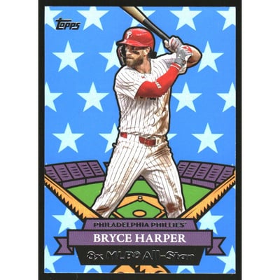 2025 Topps Archives '07 Topps All-Stars #07AS10 Bryce Harper