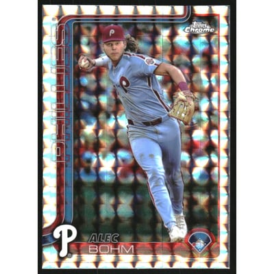 2025 Topps Chrome Geometric Refractors #57 Alec Bohm