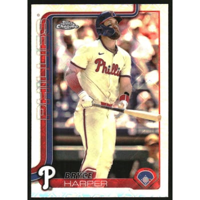 2025 Topps Chrome Logofractor #150 Bryce Harper