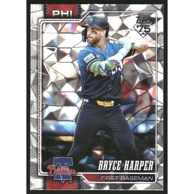 2026 Topps Diamante Foil #250 Bryce Harper
