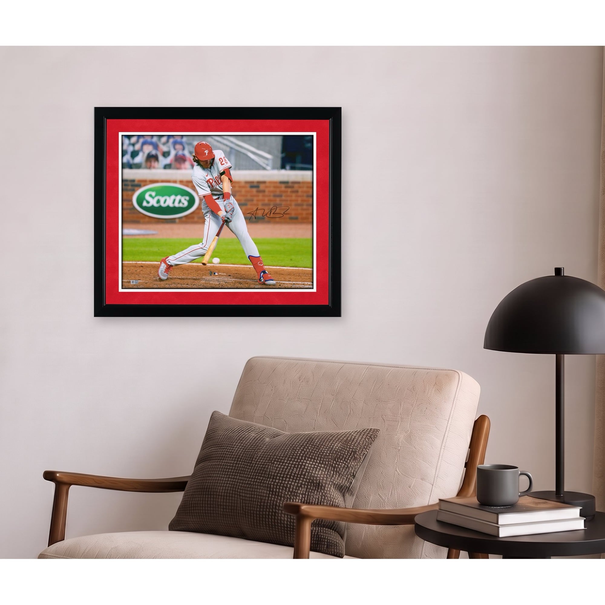 Alec Bohm Philadelphia Phillies Autographed 16" x 20" Hitting Photograph