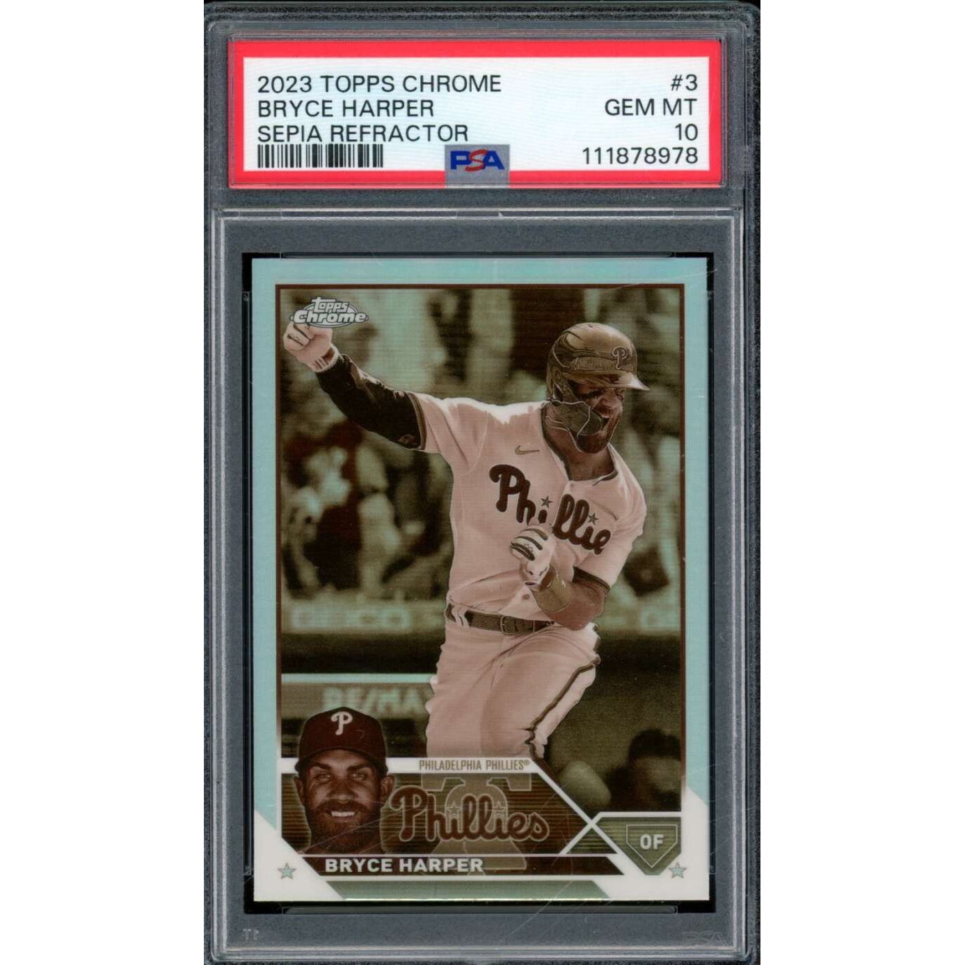 BV$150】2011 Topps Chrome Rookie Autographs Sepia Refractors #170 