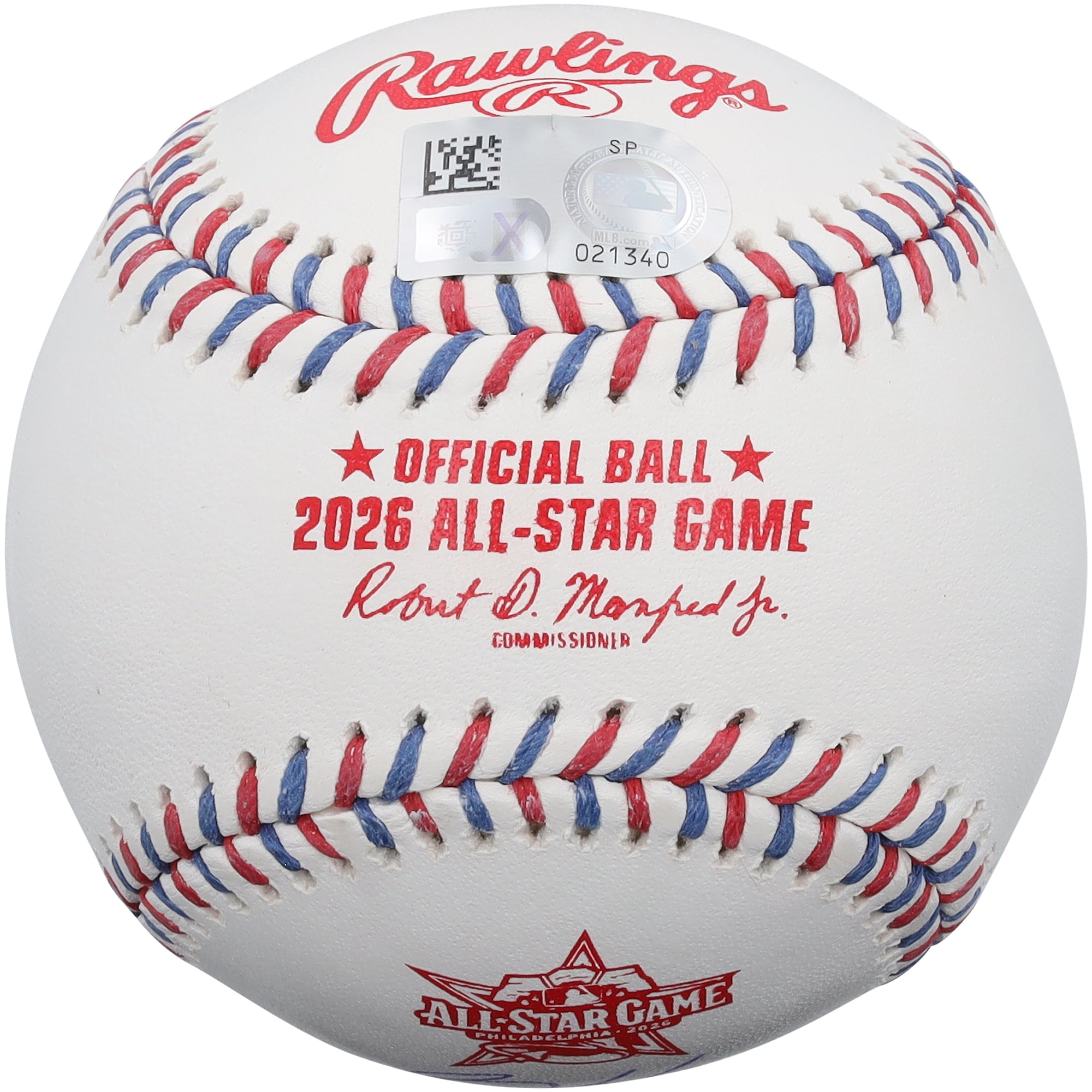 Bryce Harper Philadelphia Phillies Autographed 2026 MLB All-Star Game Logo Baseball