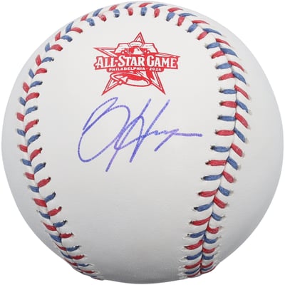 Bryce Harper Philadelphia Phillies Autographed Fanatics Authentic 2026 MLB All-Star Game Logo Baseball