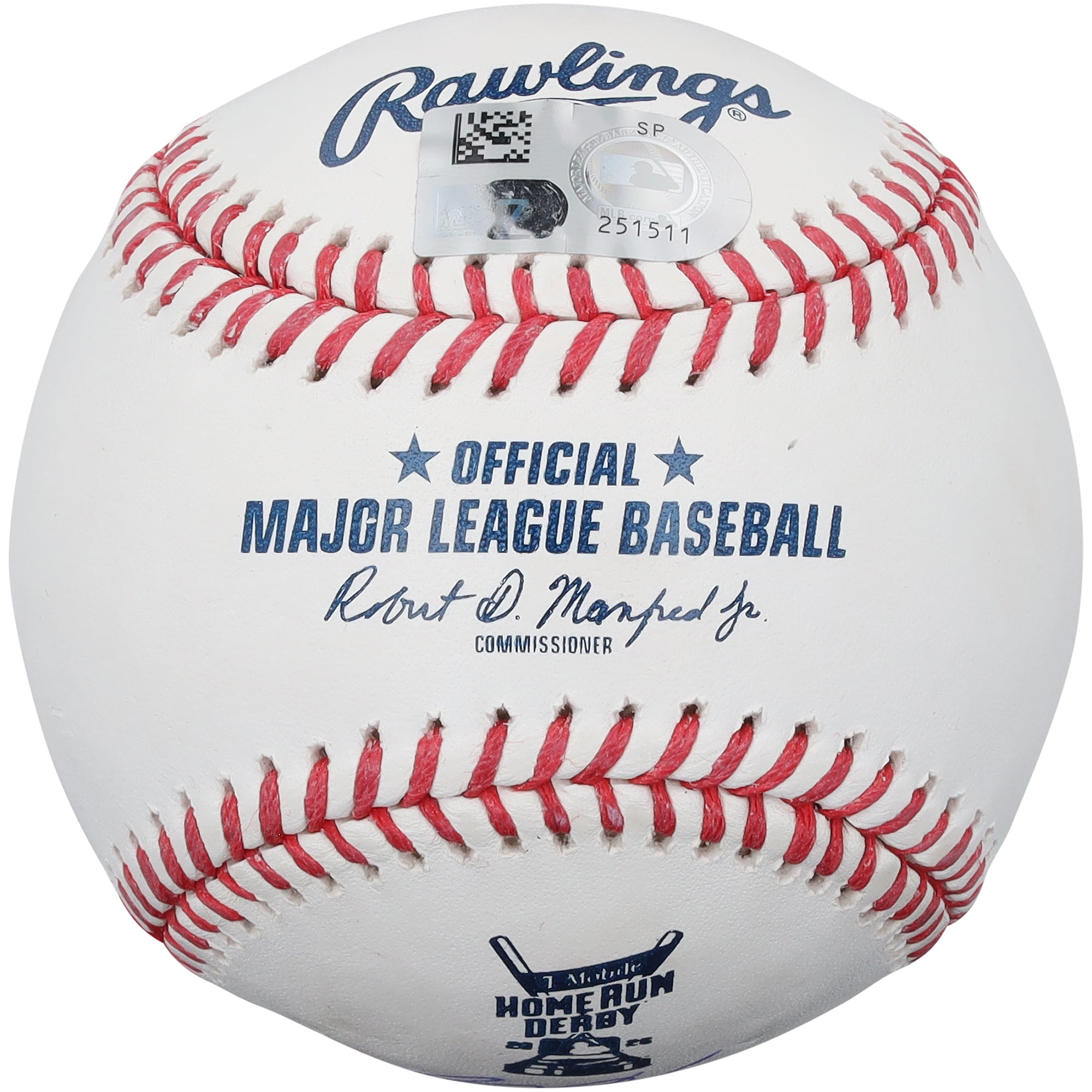 Bryce Harper, joueur des Phillies de Philadelphie, balle de baseball Moneyball 2026 du Home Run Derby de la MLB, autographiée