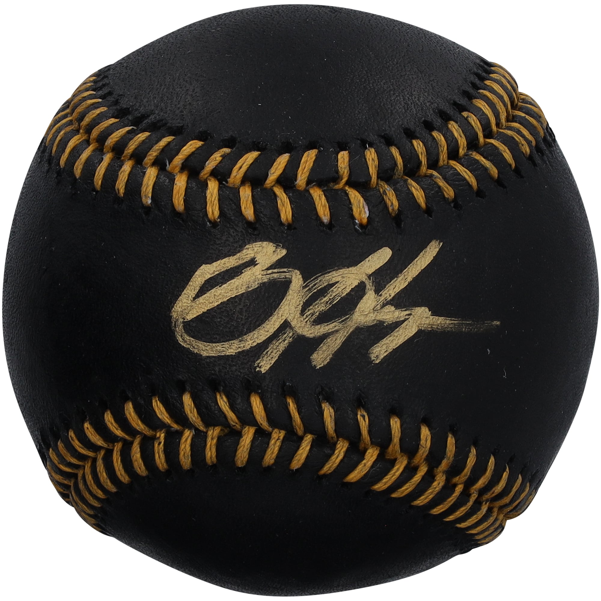 Balle de baseball en cuir noir autographiée par Bryce Harper des Phillies de Philadelphie