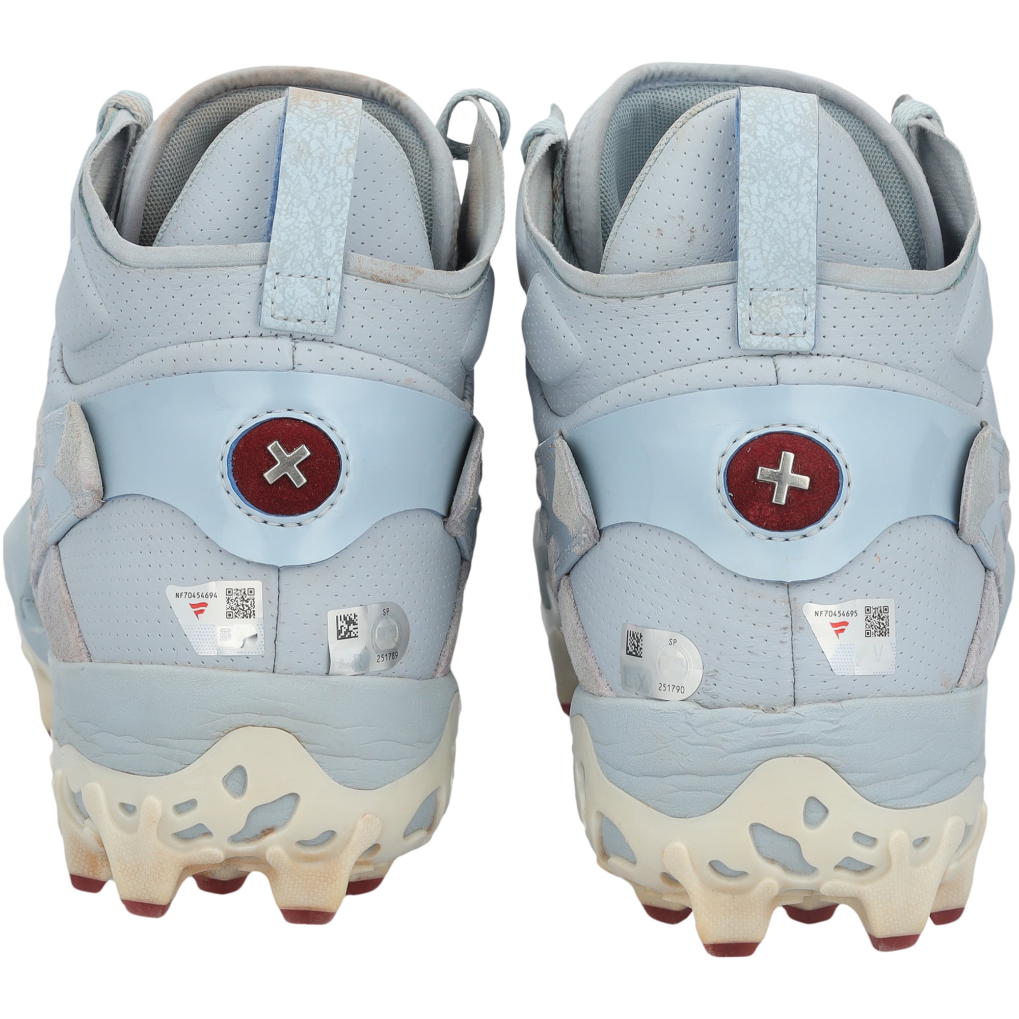 Bryce Harper Philadelphia Phillies Autographed Game-Used Blue Under Armour Cleats from the 2026 MLB Season