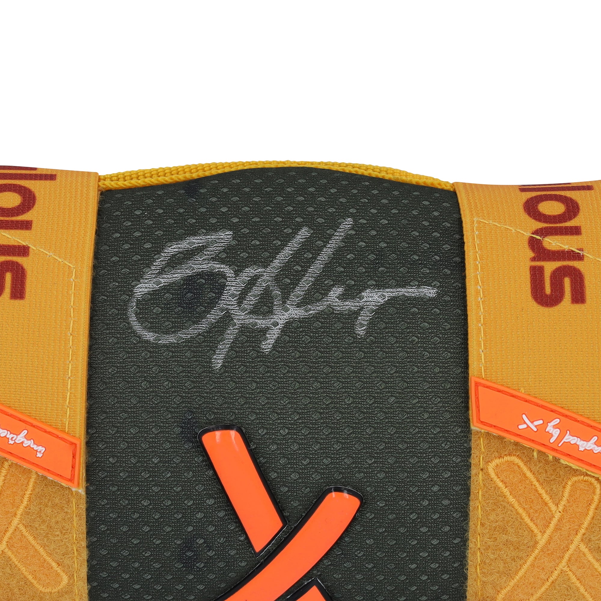 Jambière verte « Absolutely Ridulous » autographiée et portée en match par Bryce Harper (Phillies de Philadelphie) lors de la saison 2026 de la MLB - NF70454705