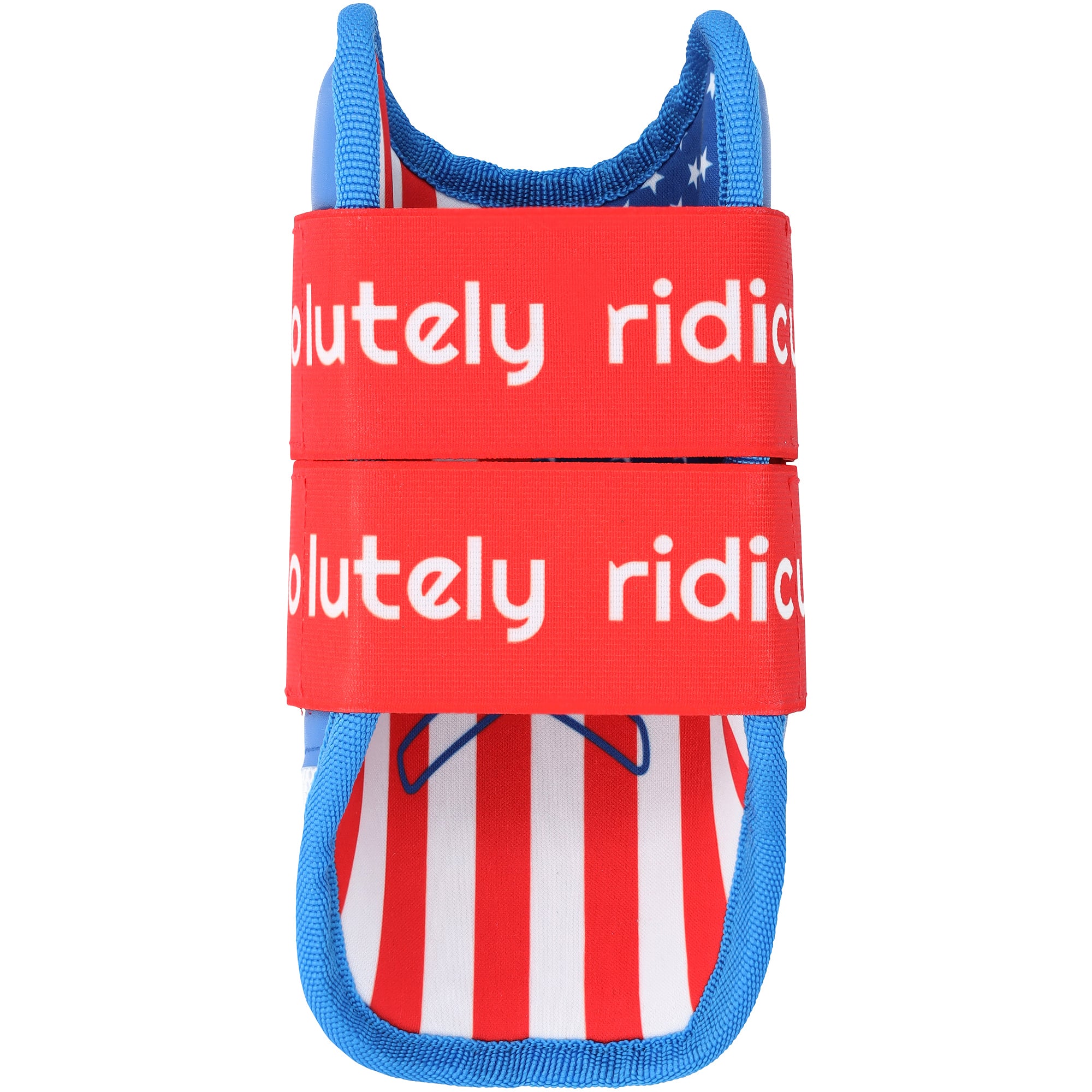 Bryce Harper Philadelphia Phillies Player-Issued White/Blue Absolutely Ridiculous Elbow Guard from the 2026 MLB Season