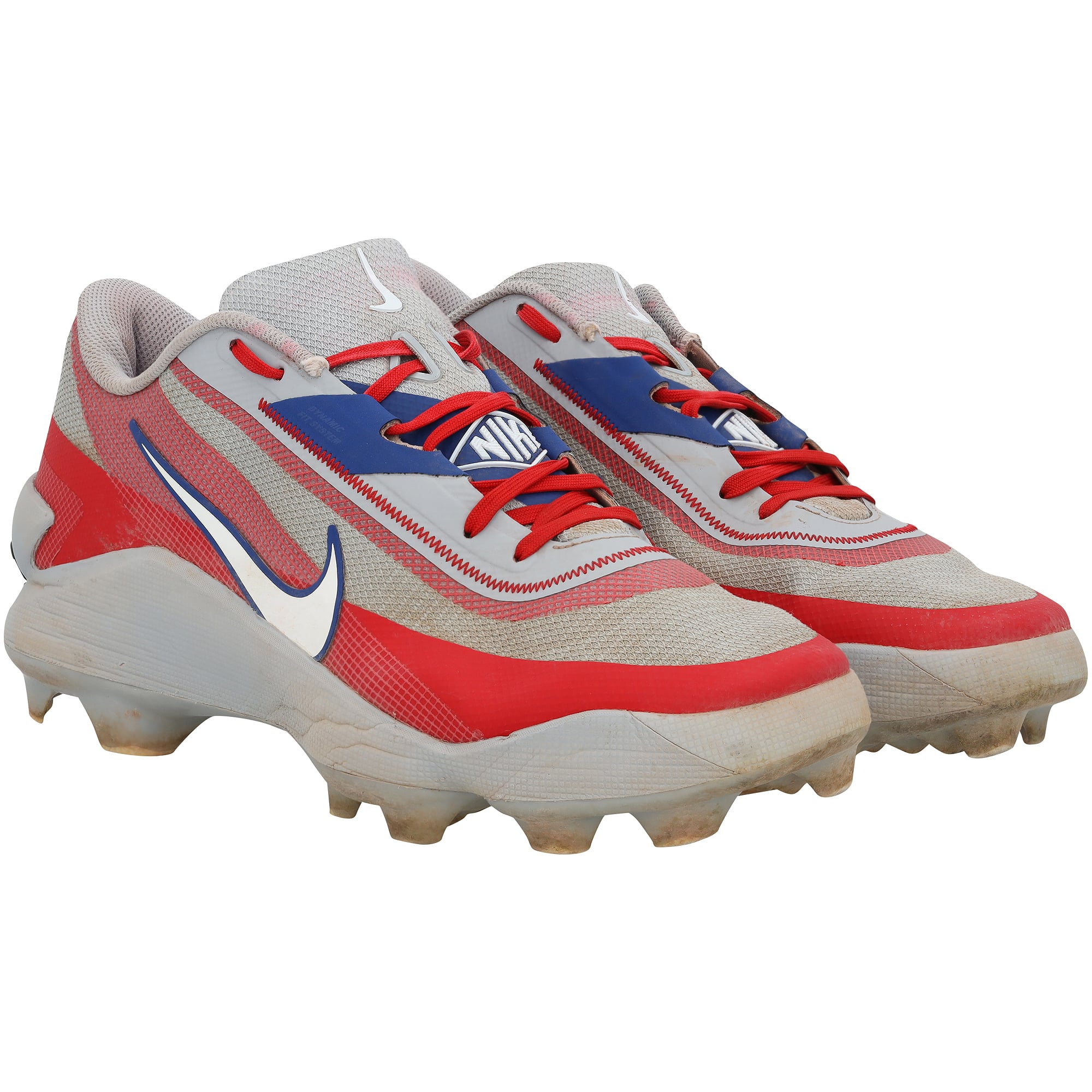 Bryson Stott Philadelphia Phillies Game-Used Gray/Red Nike Cleats vs. Detroit Tigers on July 12, 2026