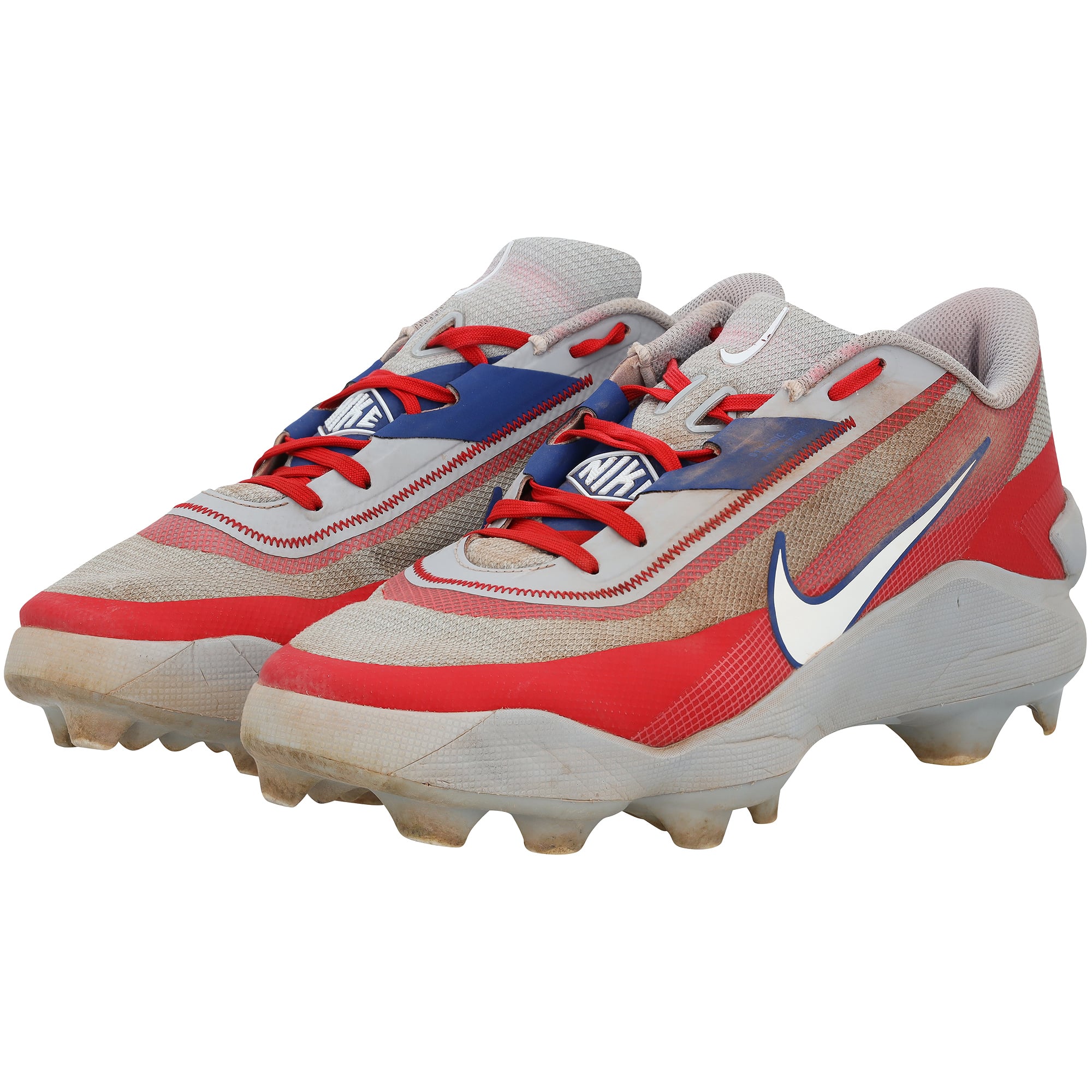 Bryson Stott Philadelphia Phillies Game-Used Gray/Red Nike Cleats vs. Detroit Tigers on July 12, 2026