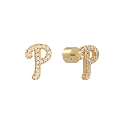 Philadelphia Phillies by Jill Martin Glam Day Post Back Earrings