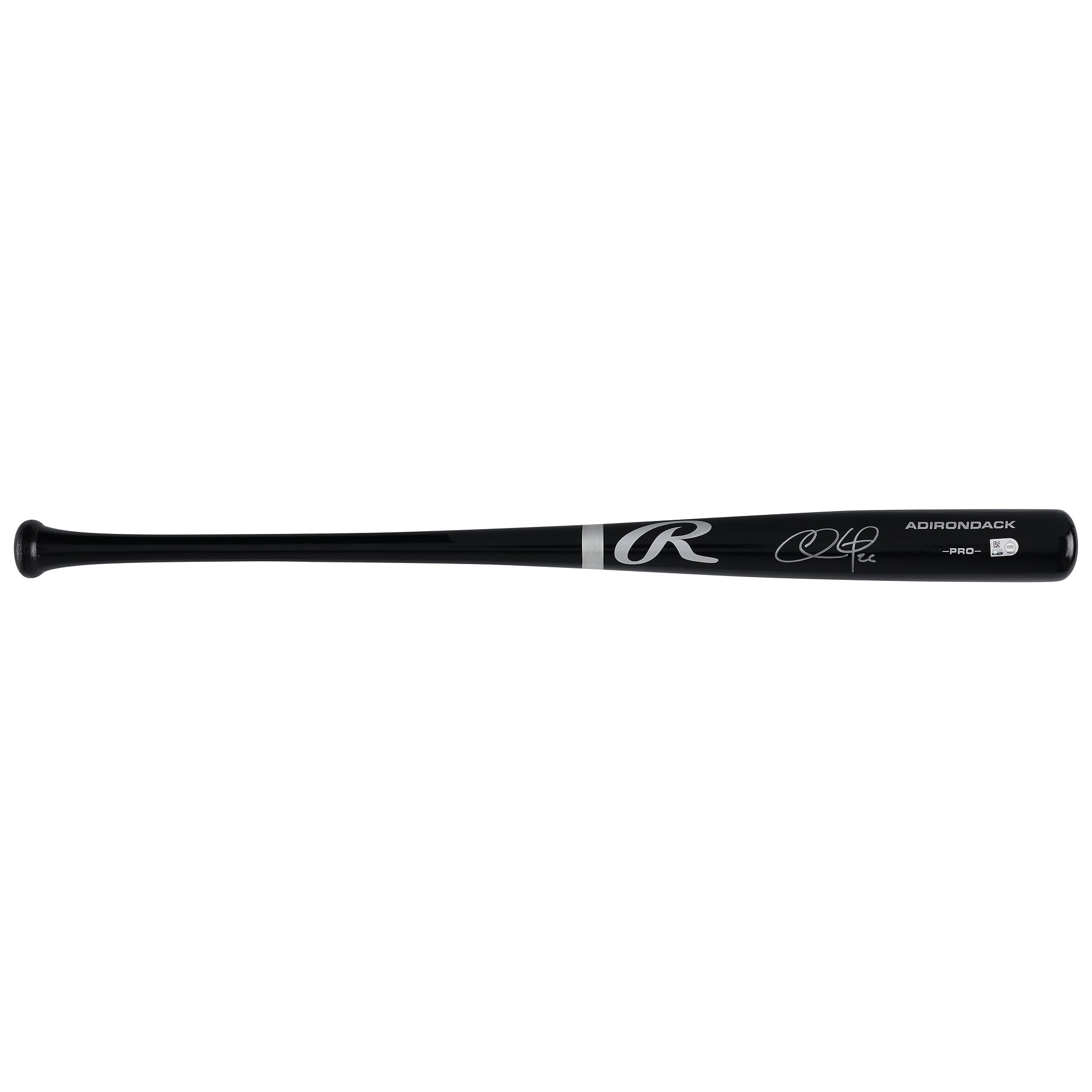 Chase Utley Philadelphia Phillies Autographed Black Rawlings Pro Bat