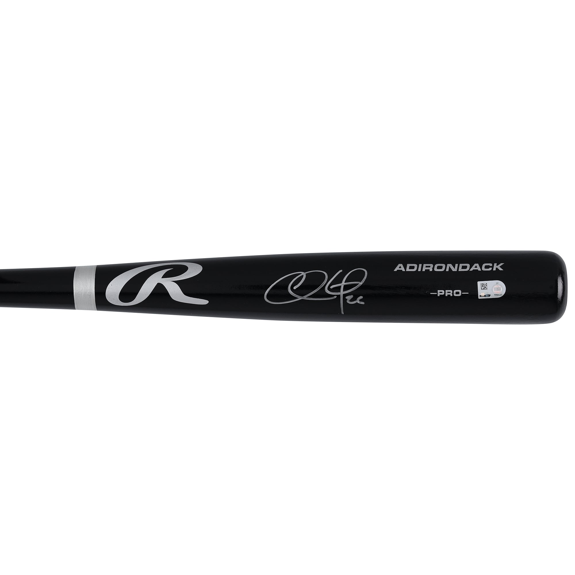 Chase Utley Philadelphia Phillies Autographed Black Rawlings Pro Bat