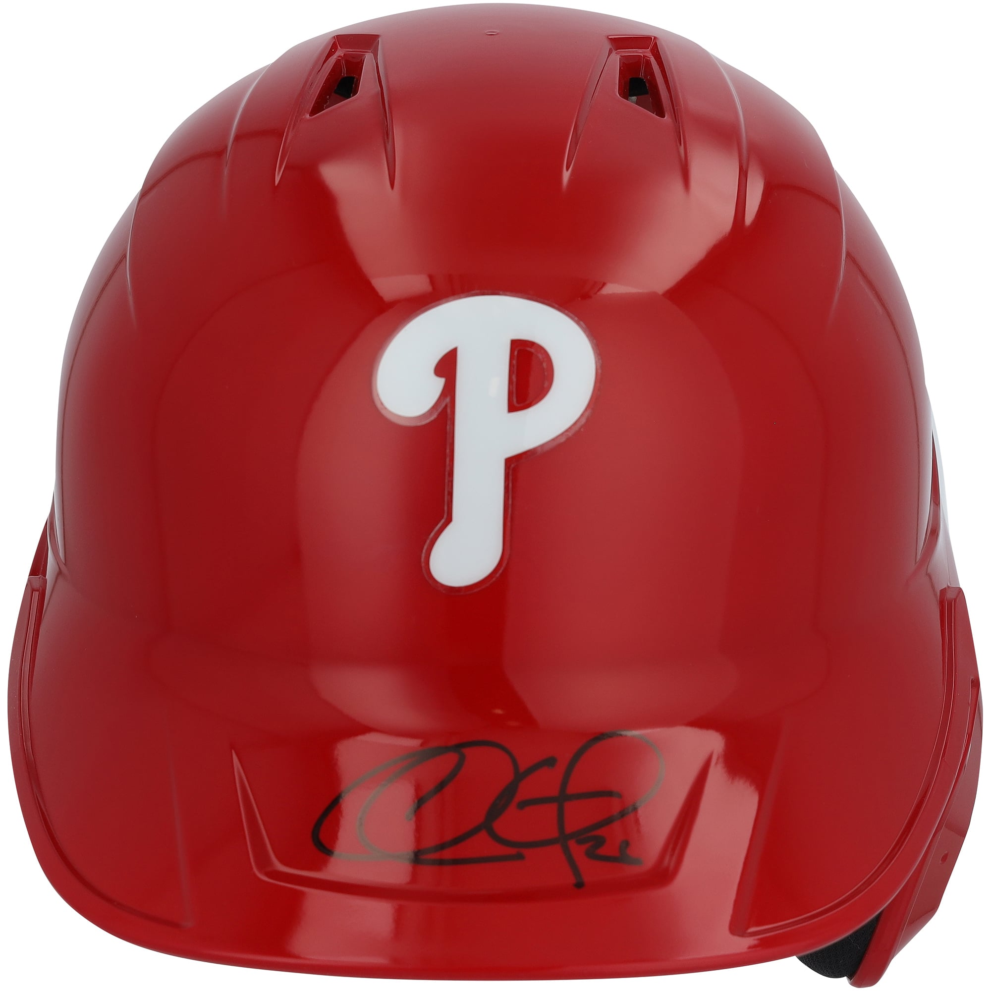 Chase Utley Philadelphia Phillies Autographed Rawlings Mach Pro Replica Batting Helmet