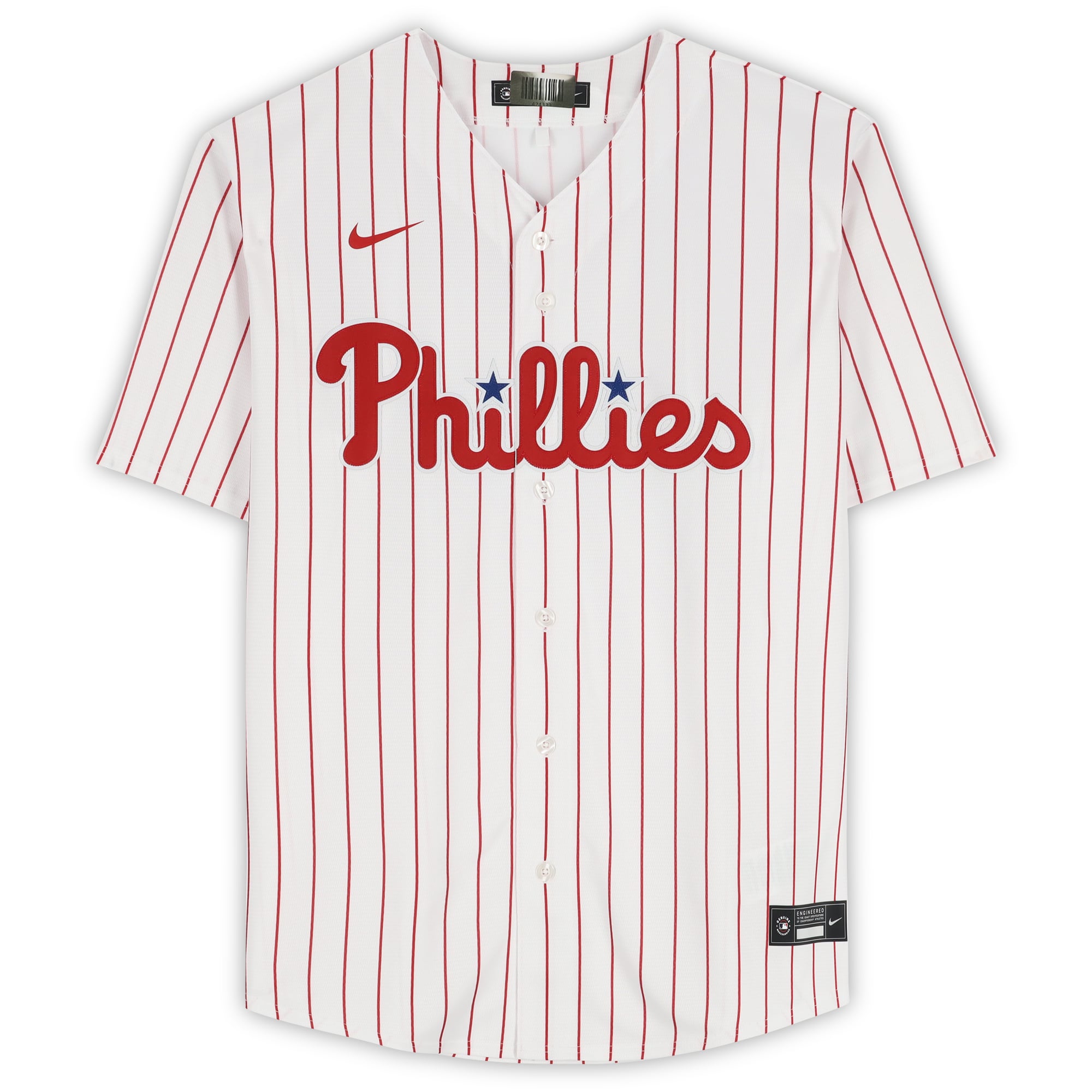 Chase Utley Philadelphia Phillies Autographed White Nike Replica Jersey