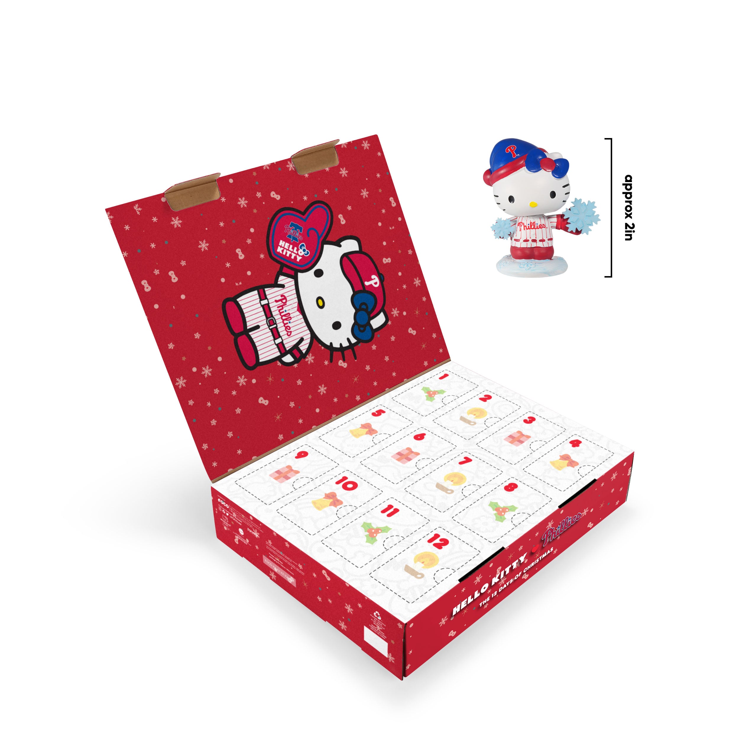 Calendrier de l'Avent Hello Kitty des Phillies de Philadelphie (FOCO)