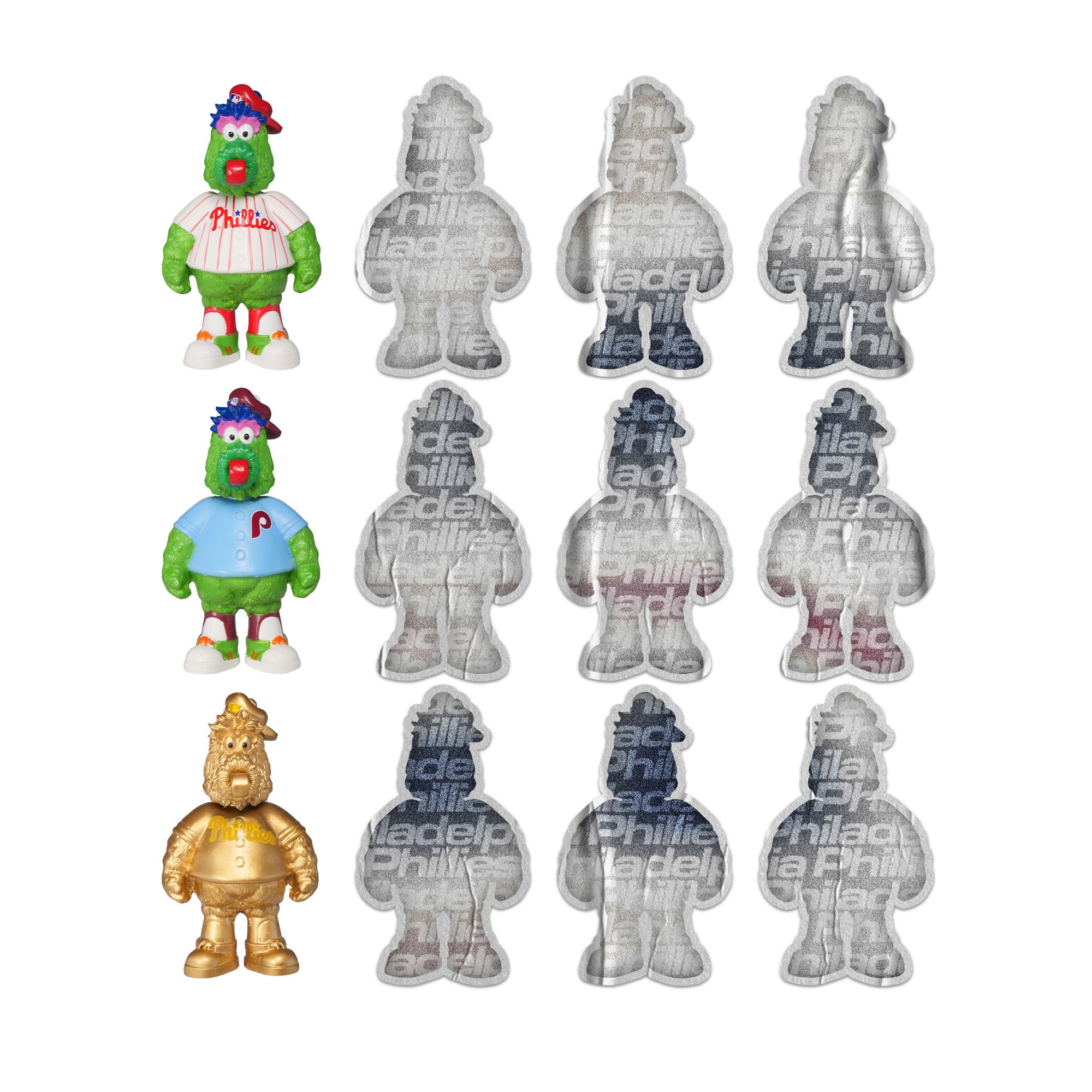 FOCO Philadelphia Phillies Mascot Bobblehead Advent Calendar