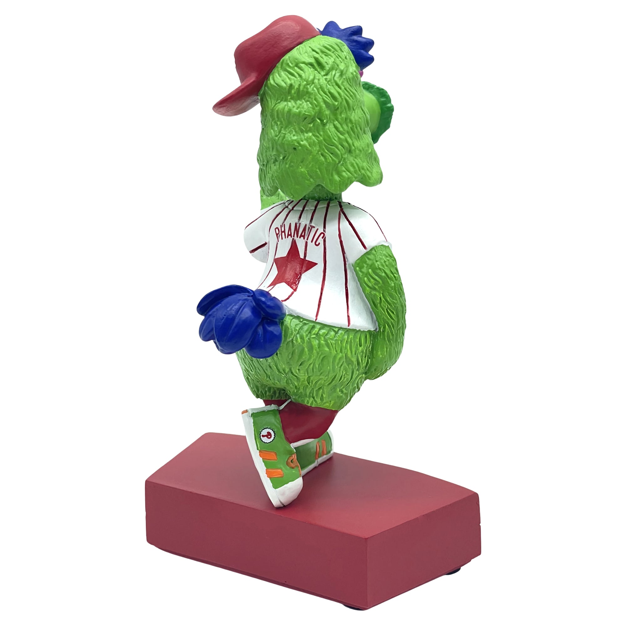 Figurine à tête branlante FOCO Philadelphia Phillies Mascot Game Time de 12,7 cm