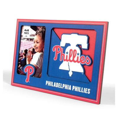 Philadelphia Phillies IDNA 3D Logo Series Picture Frame
