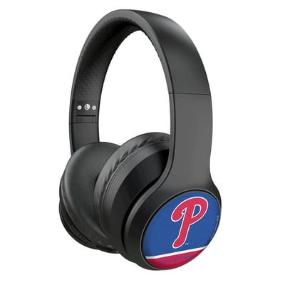 Philadelphia Phillies Keyscaper Personalized Solid Wireless Bluetooth Headphones With Case