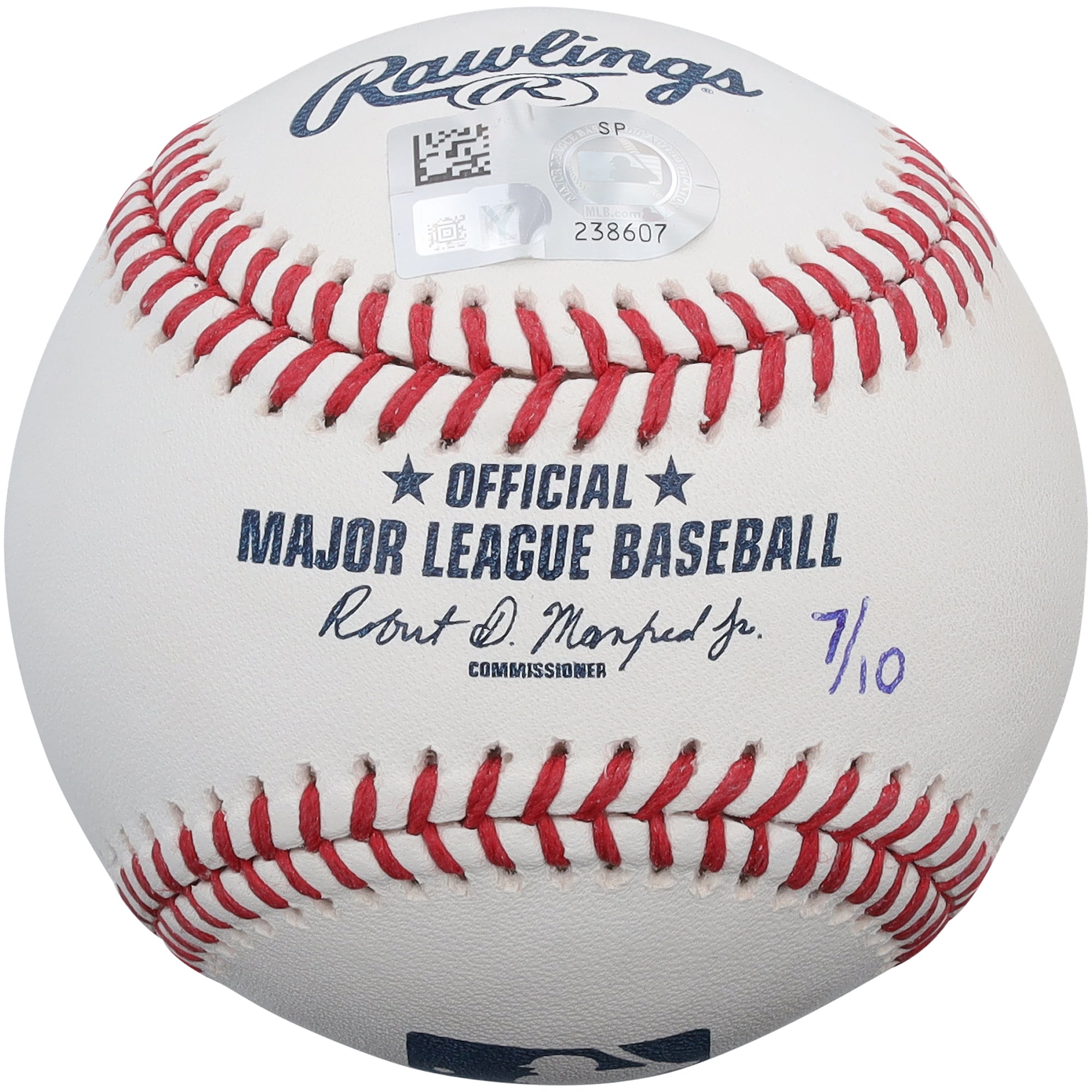 Kyle Schwarber Philadelphia Phillies Autographed Baseball with "MLB Rec 15 Leadoff HR 2024" Inscription - Limited Edition of 10