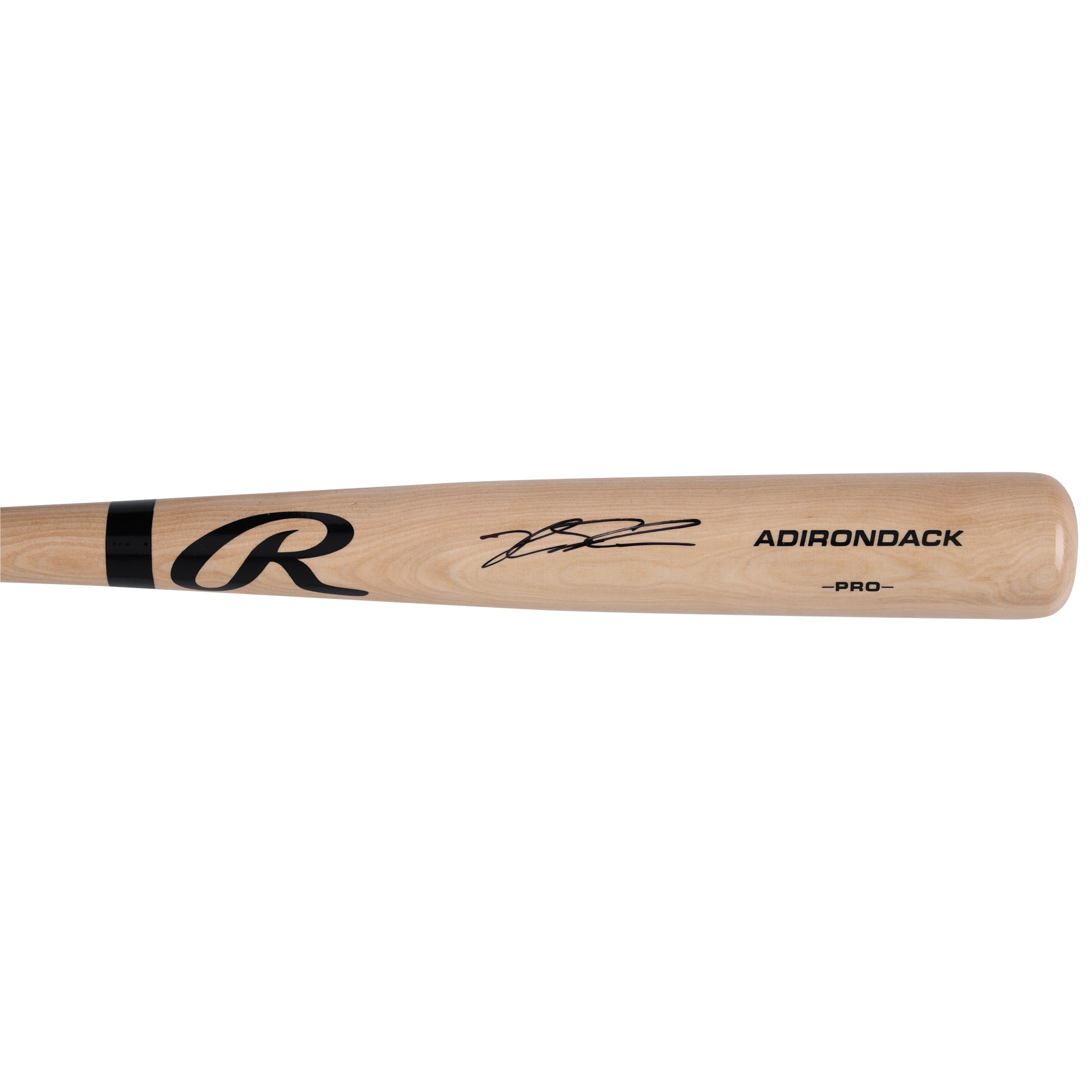 Kyle Schwarber Philadelphia Phillies Autographed Blonde Rawlings Pro Bat