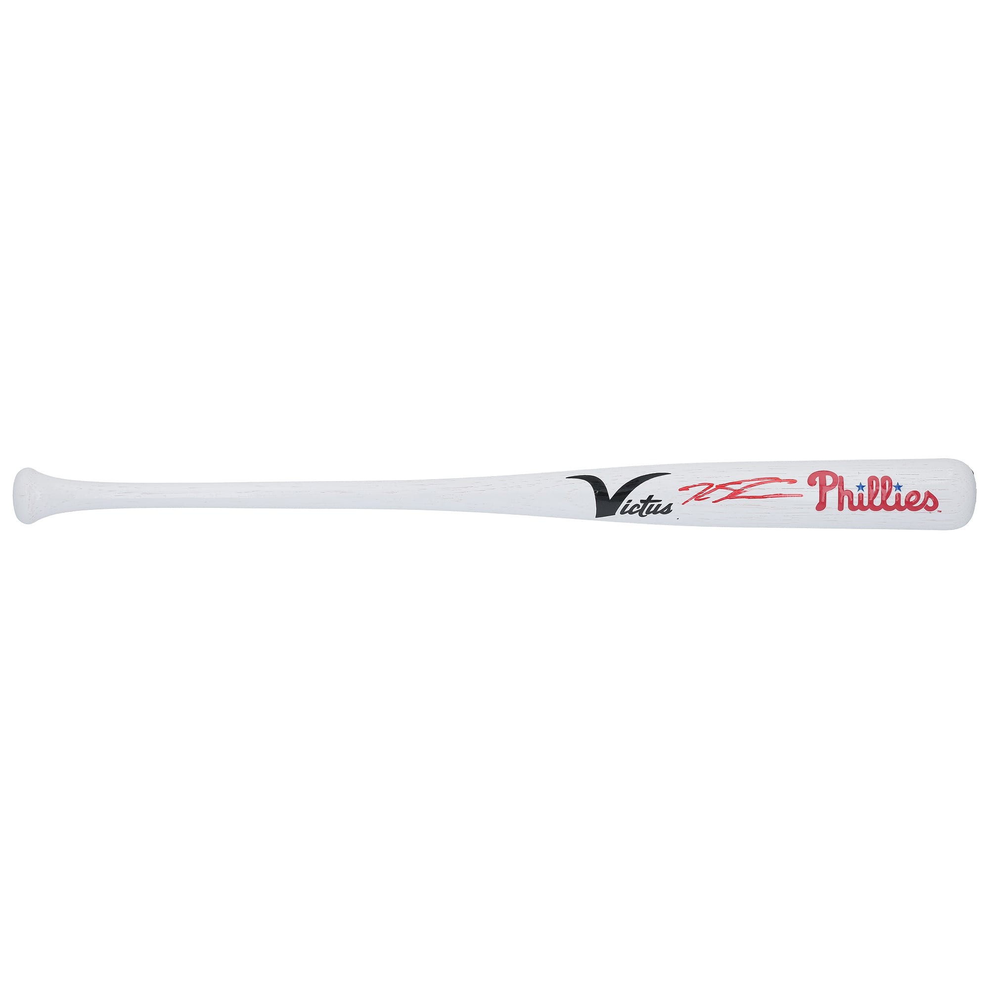Kyle Schwarber Philadelphia Phillies Autographed Victus Team ID Mini Bat