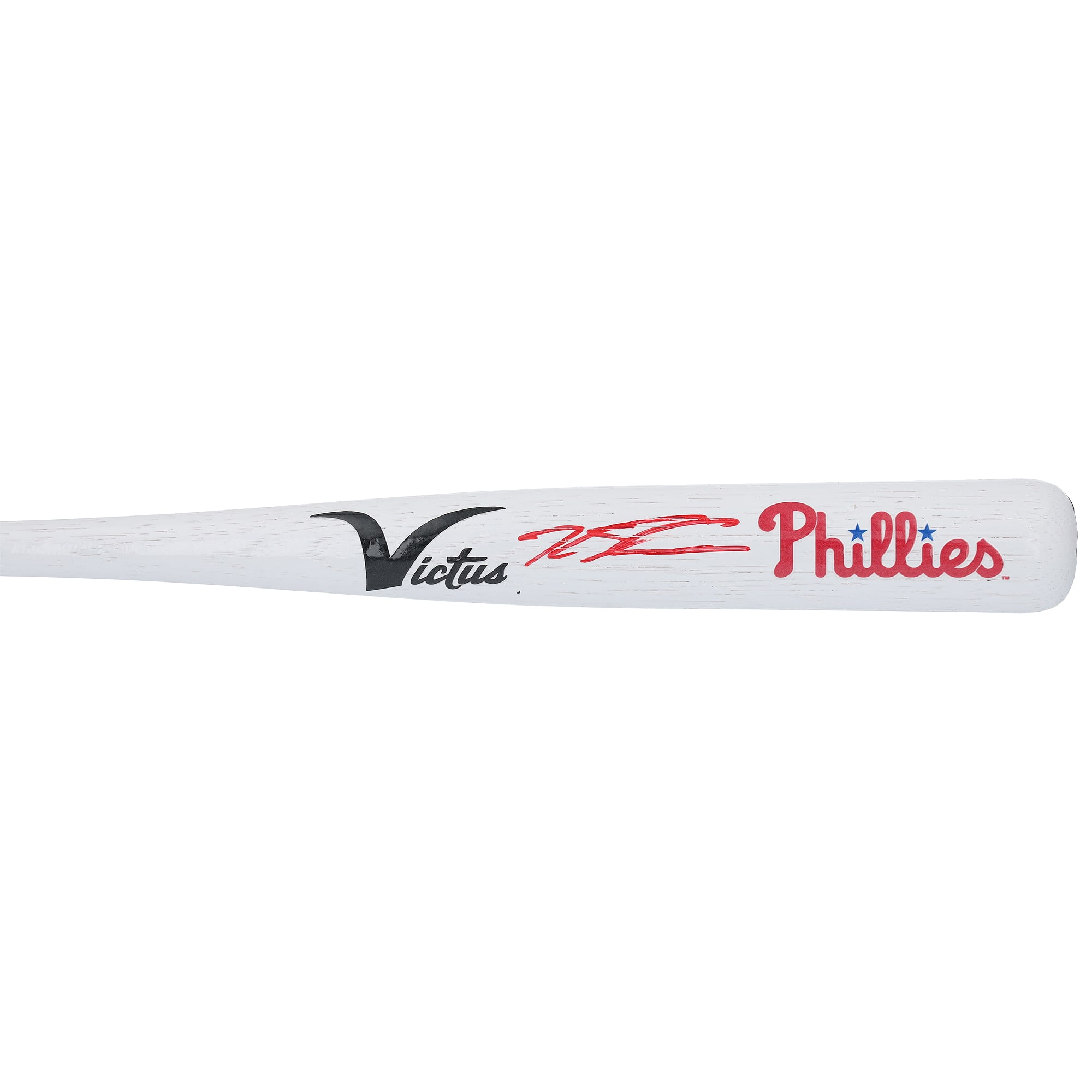 Kyle Schwarber Philadelphia Phillies Autographed Victus Team ID Mini Bat