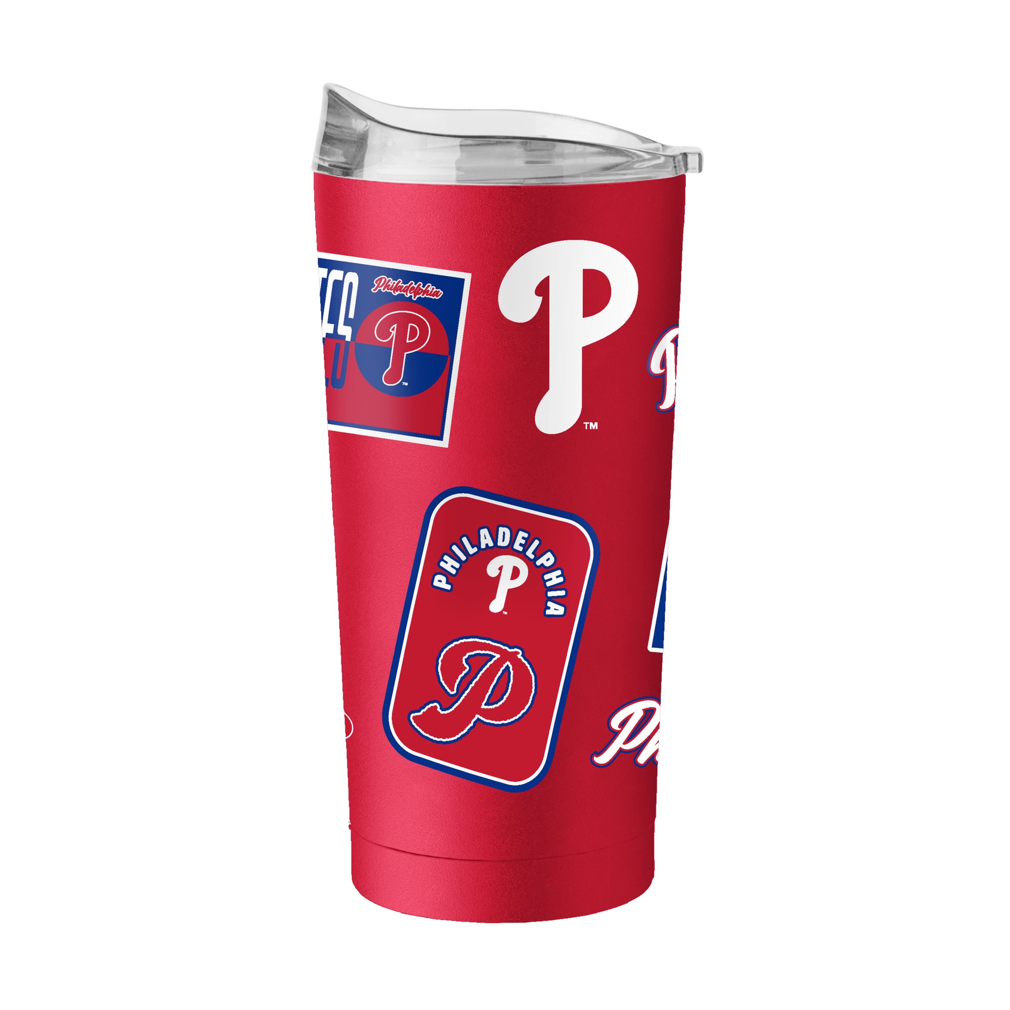 Gobelet isotherme de 59 cl (20 oz) à revêtement en poudre Dreamweave, orné du logo des Phillies de Philadelphie (Logo Brands)