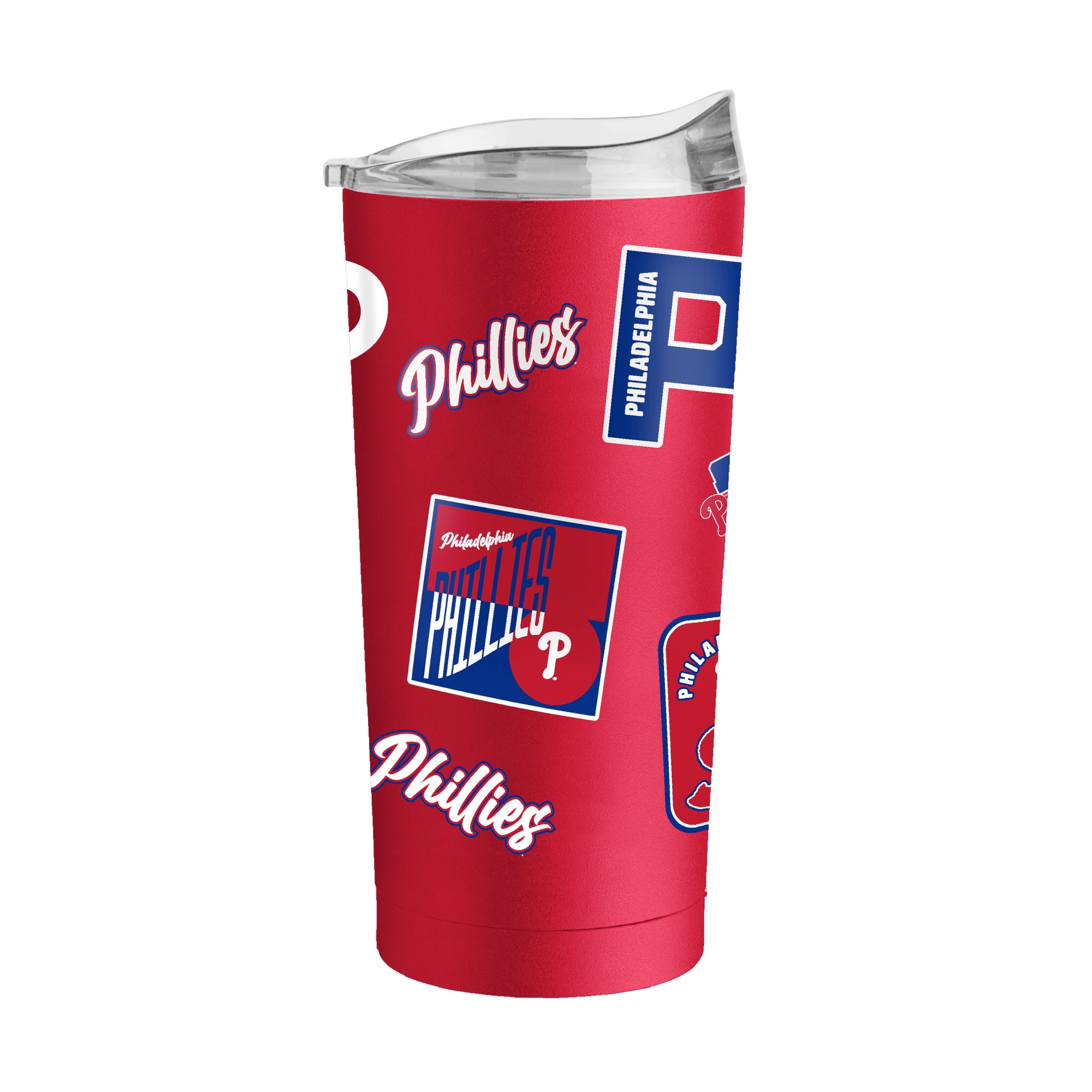 Gobelet isotherme de 59 cl (20 oz) à revêtement en poudre Dreamweave, orné du logo des Phillies de Philadelphie (Logo Brands)
