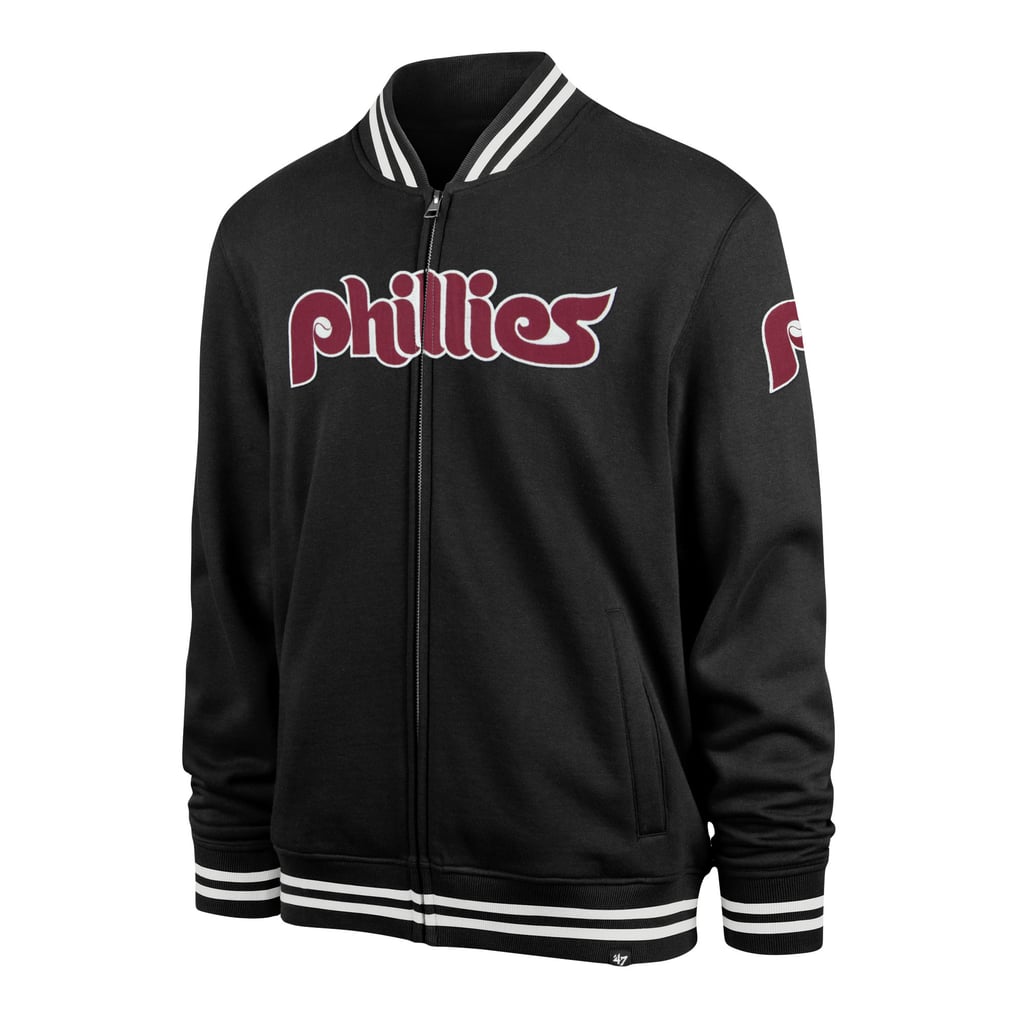 Philadelphia Phillies '47 Wax Pack Pro Camden Full-Zip Track Jacket - Black