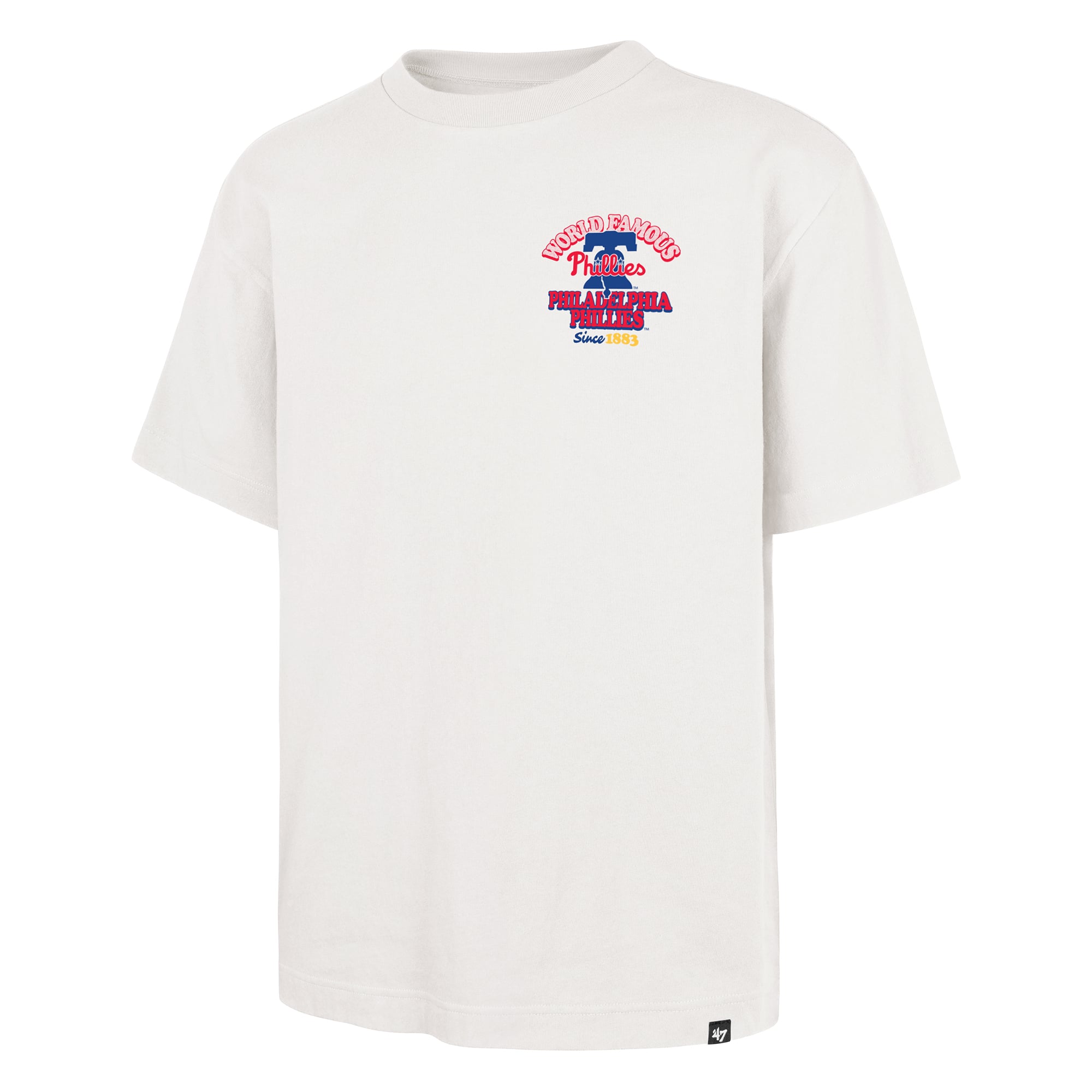 T-shirt homme '47 Cream Philadelphia Phillies Glizzy