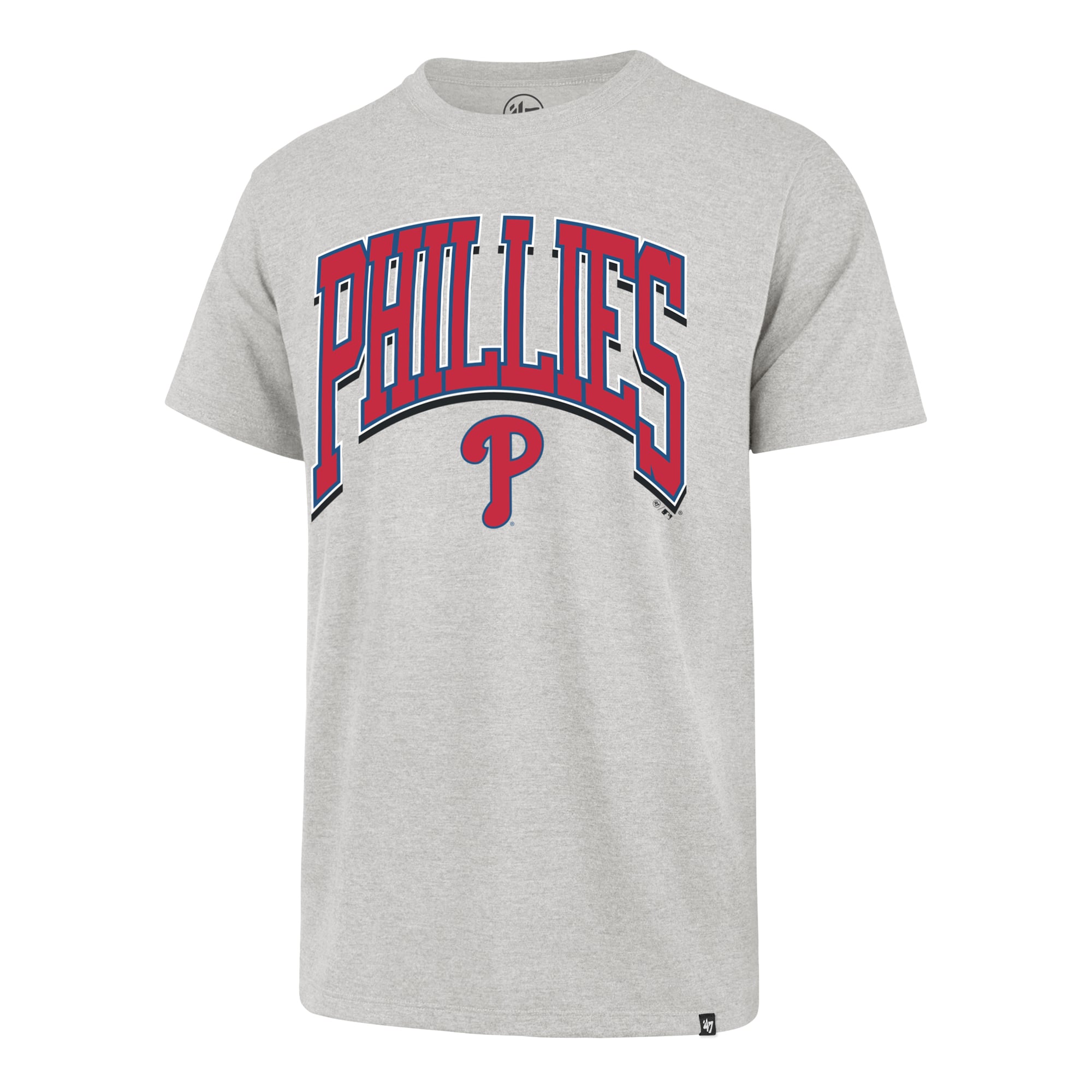 T-shirt Franklin gris '47 Philadelphia Phillies pour homme