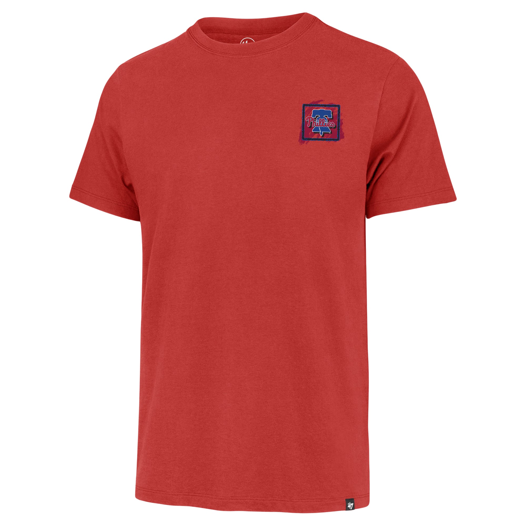 T-shirt graphique recto-verso pour homme, modèle Kyle Schwarber rouge des Phillies de Philadelphie, numéro 47