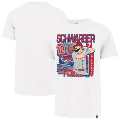 Kyle Schwarber Philadelphia Phillies '47 Field Mark Franklin T-Shirt - White