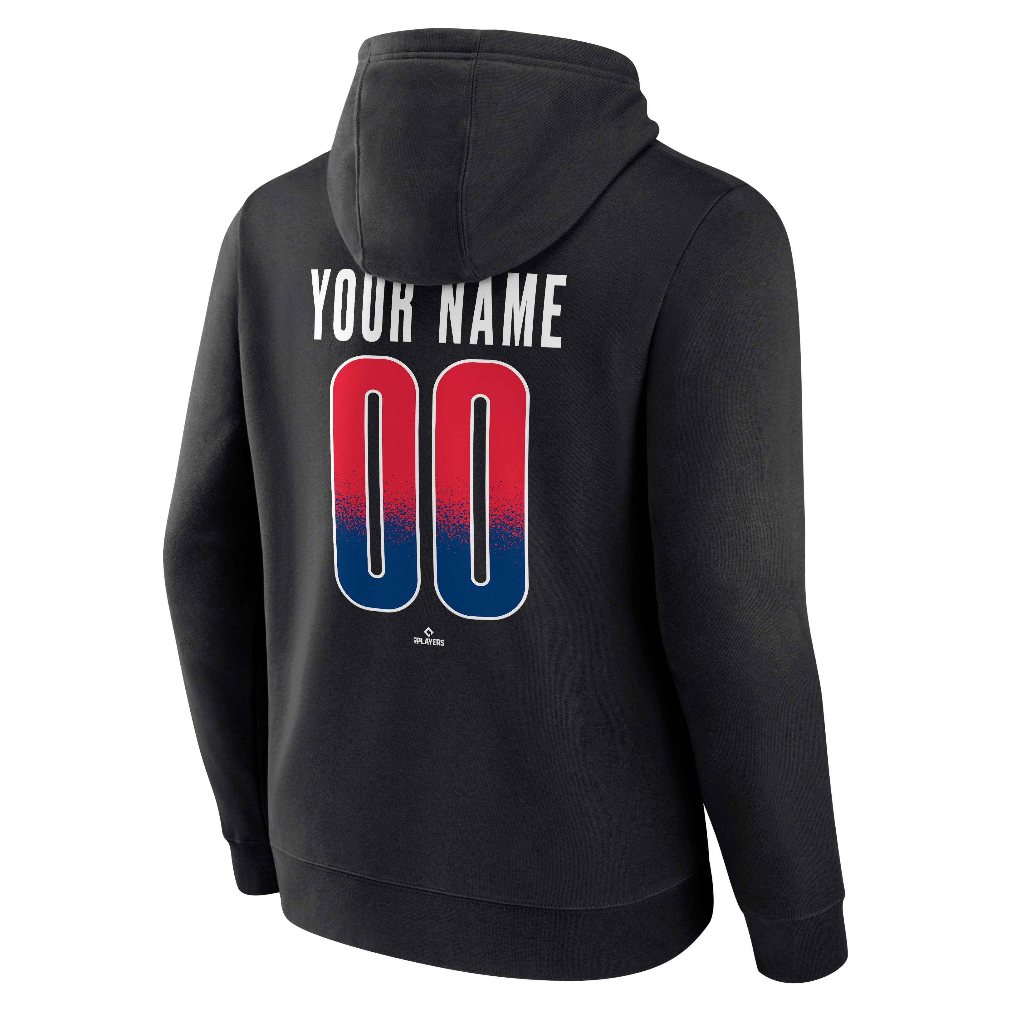 Men's Black Philadelphia Phillies Home Field Pop Personalized Name & Number Hoodie