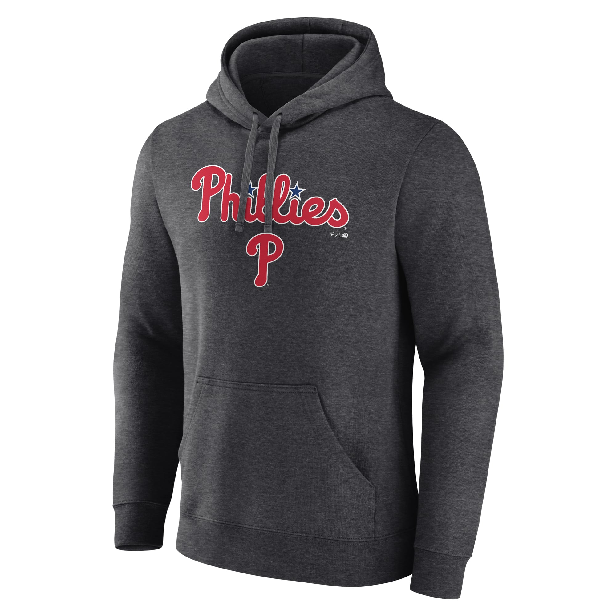 Men's Charcoal Philadelphia Phillies Team Lockup Hoodie