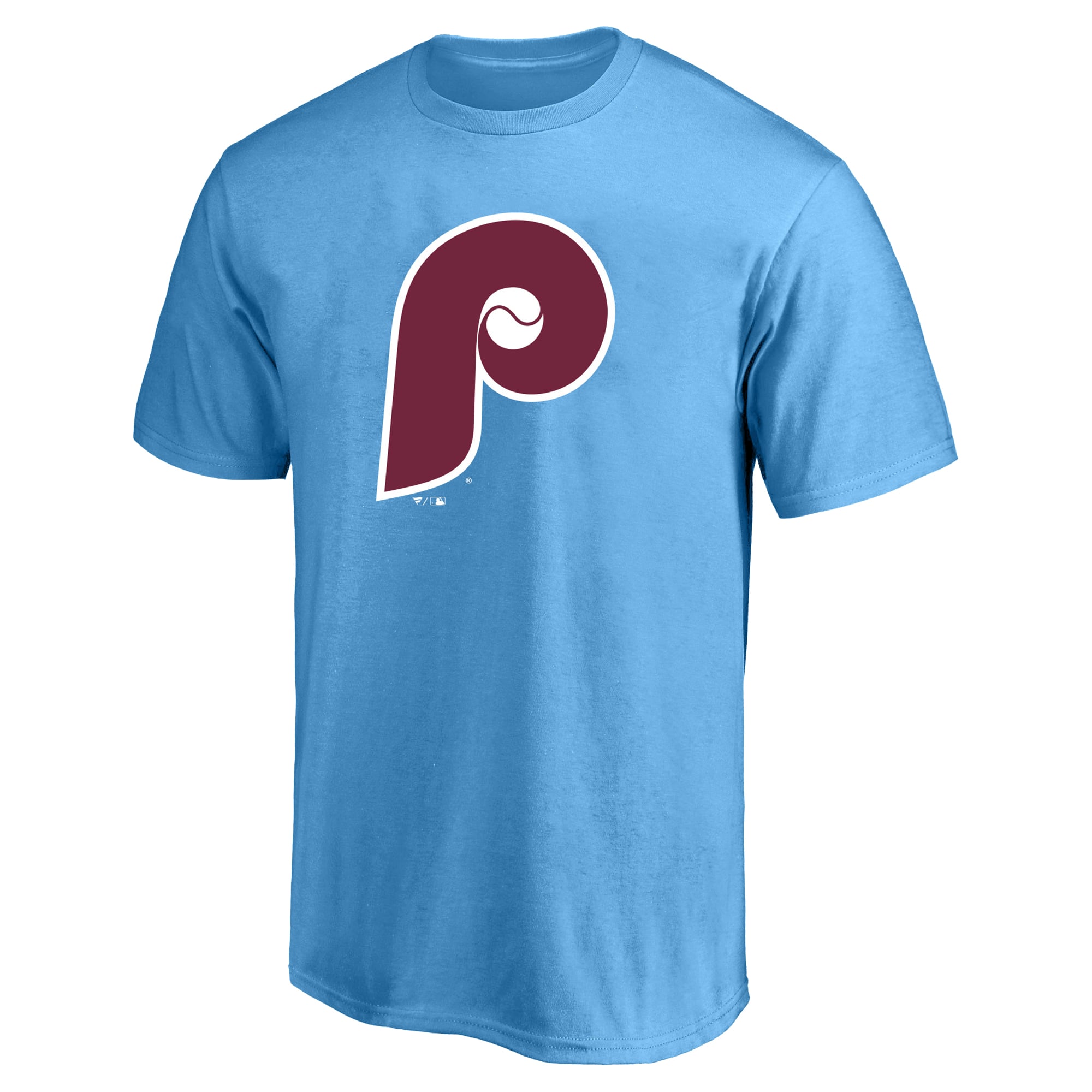 T-shirt Fanatics Kyle Schwarber bleu clair Philadelphia Phillies pour homme, grandes tailles, avec nom et numéro