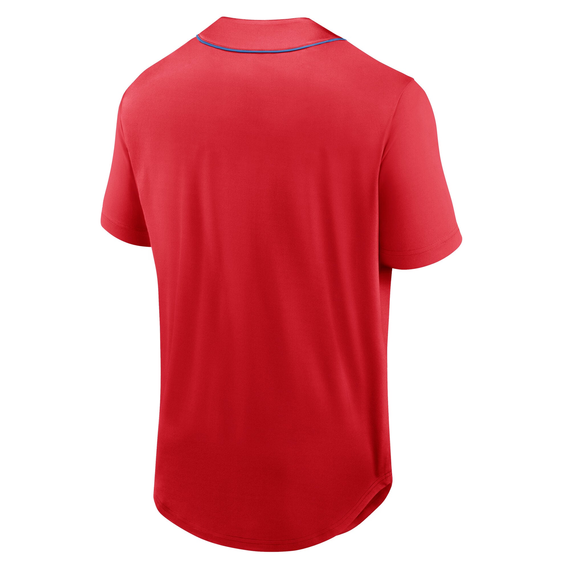 Chemise boutonnée rouge Philadelphia Phillies pour homme, de la marque Fanatics.