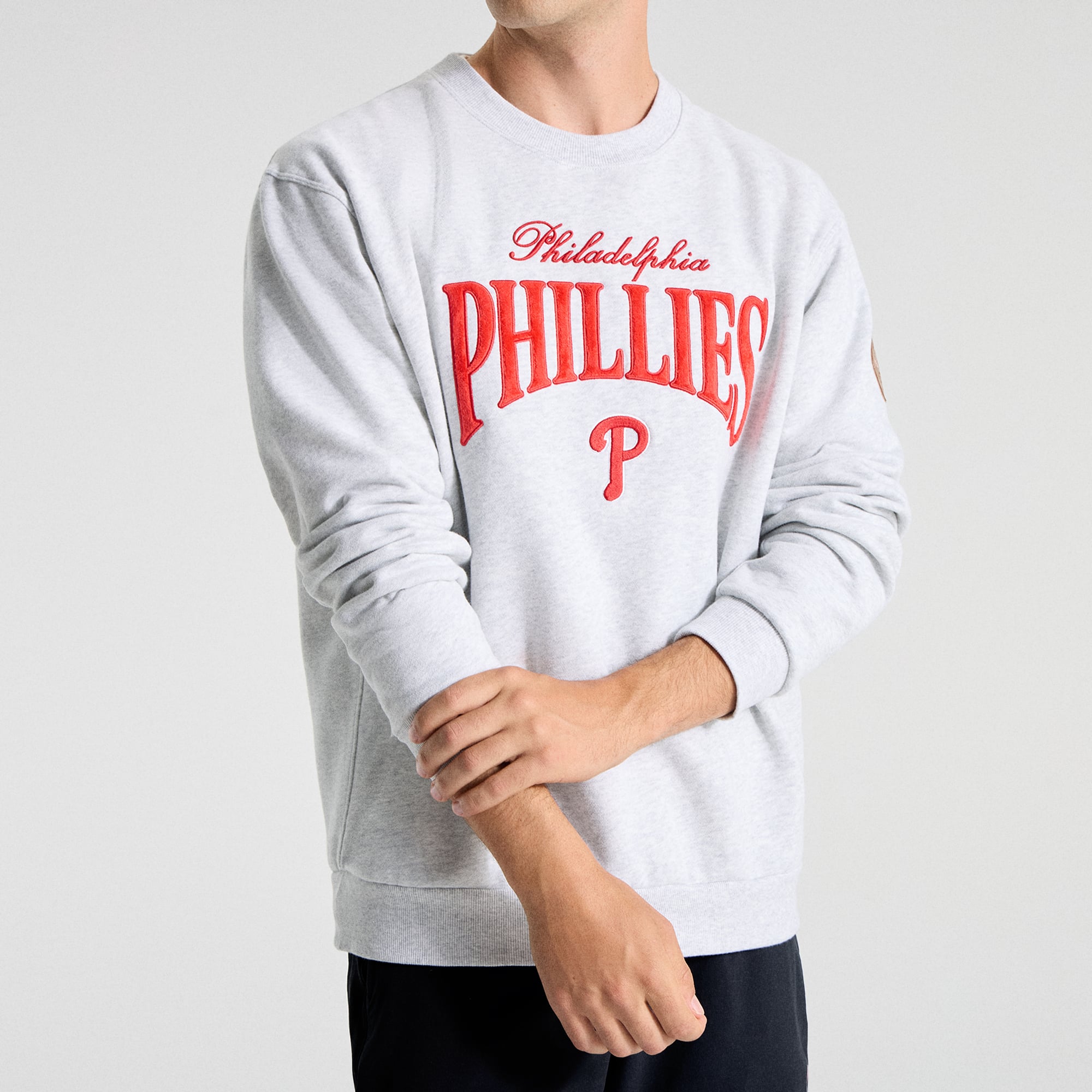 Sweat-shirt pour homme lululemon Heathered Core Ultra Light Grey Philadelphia Phillies Steady State
